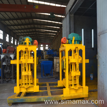 paving stone 250*250*60 QT4-30 brick making machine